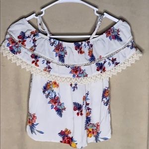 off the shoulder shirt